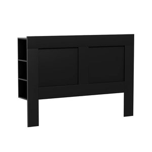 Bed Head | Headboard | Queen with Shelves | CABI Black