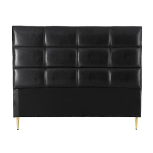 Artiss Bed Headboard Queen Bedhead PU Leather Black