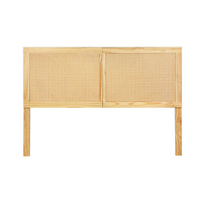 Bed Head | Headboard | Queen Rattan | RIBO Pine