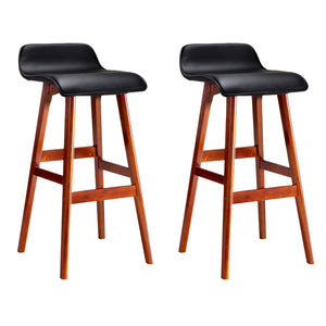 Wooden Styled Boho Bar Stools