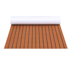 Seamanship EVA Foam Boat Flooring Mat | 240x90x0.6cm | Dark Brown