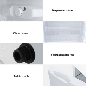 80L Bar Fridge Mini Freezer | Refrigerator | White