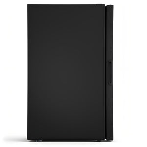 105L Bar Fridge | Glass Door | Mini Countertop Cooler | Black