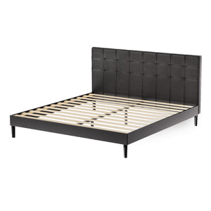 Bed Frame | King Size | LED | Black | RAVI