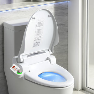 Cefito Electric Bidet Toilet Seat | LED Night Light | Heated Seat with Remote