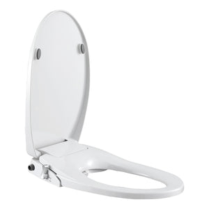 Cefito Non Electric Bidet Toilet Seat O-Shape Dual Nozzle Soft Close WaterMark DIY