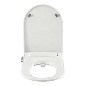 Cefito Non Electric Bidet Toilet Seat D-Shape Dual Nozzle Soft Close WaterMark DIY