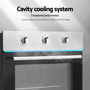 60cm Electric Built-In Wall Oven | 70L Capacity | Stainless Steel
