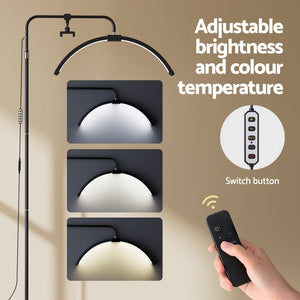 LED Half Moon Beauty Lamp | Makeup Tattoo Lash Salon Light