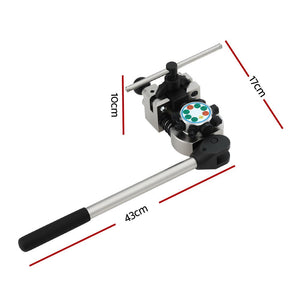 Brake Line Flaring Tool Kit | 45° Double Flare | 3/16"–3/8" Tubing + Cutter