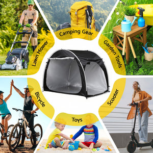 Bike Storage Tent | Outdoor Waterproof UV Resistant Shelter with Ventilation