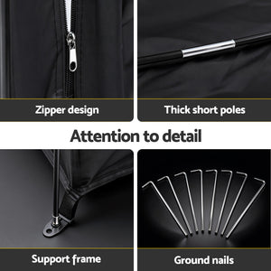 Giantz Bike Storage Tent Waterproof Outdoor UV Protection Shelter w/ Large Space