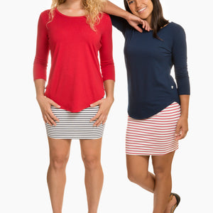 Women's Premium Bamboo 3/4 Sleeve T-shirts | Loose Fit | Sizes 8-20