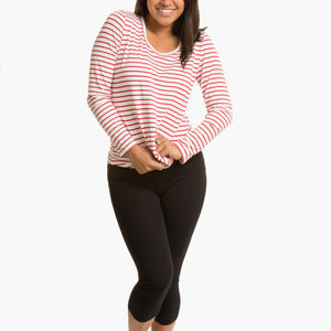 Women's Premium Bamboo Long Sleeve T-shirts | Loose Fit | Sizes 8-20