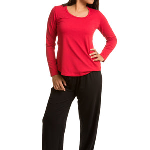 Women's Premium Bamboo Long Sleeve T-shirts | Loose Fit | Sizes 8-20