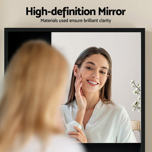 Mirror Cabinet | 560mm | Wall Mounted | Adjustable Shelf | Black