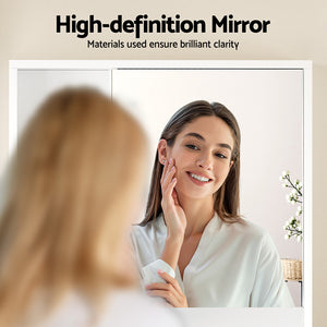 Bathroom Mirror Cabinet | 560mm | Wall Mounted | Adjustable Shelf | White