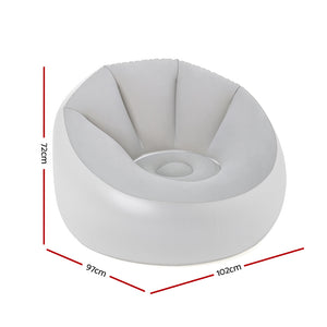 Bestway | Inflatable Air Chair | Sofa Lounge Seat | LED Light