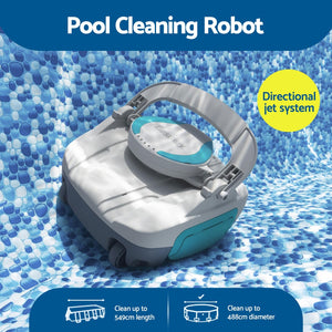 Robotic Pool Cleaner | Cordless Automatic Vacuum for Pool Floors
