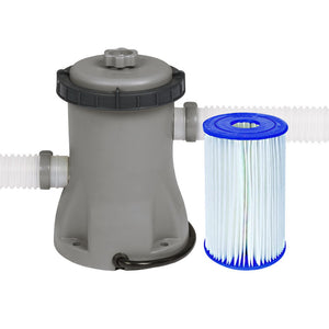 Bestway Pool Pump Cartridge Filter | 330GPH | 1249L/H | Flowclear Pool Cleaner