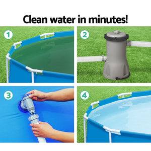 Bestway Pool Pump Cartridge Filter | 800GPH | 3028L/H | Flowclear Pool Cleaner