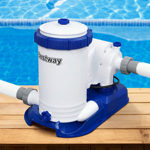 Bestway Pool Pump Cartridge Filter | 2500GPH | 9463L/H | Flowclear Pool Cleaner