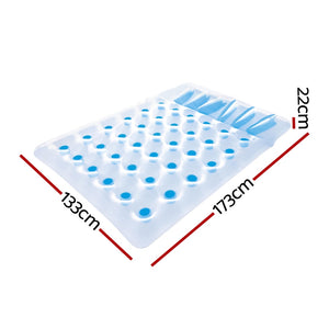 Pool Lounger | Inflatable Floating Chair Bed | Pillow Seat Design