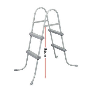 Pool Ladder | 84cm | 2 Step | Above Ground Swimming Pools | Removable Steps | Stairs