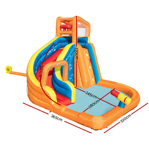 Water Slide Park | 365x320x270cm | Kids Play Swimming Pool | Inflatable