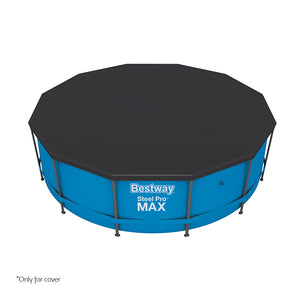 Pool Cover | Fits 3.66m/12ft | Round Swimming Pool | PVC Blanket | 3.7m