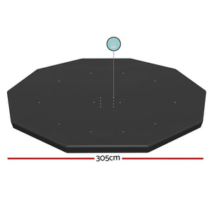 Bestway | Pool Cover | Fits 3.05m Round | Above Ground | Swimming Pool | PVC Blanket
