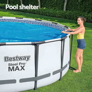 Bestway | Pool Cover | Solar | Fits 4.17m Round | Above Ground | Swimming Pool | Blanket