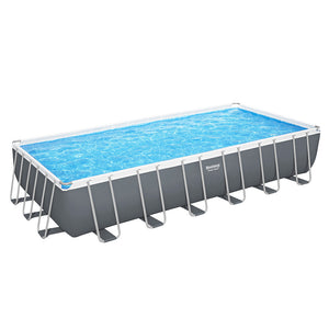 Swimming Pool 732x366x132cm | Steel Frame Above Ground Pools Ladder 30045L