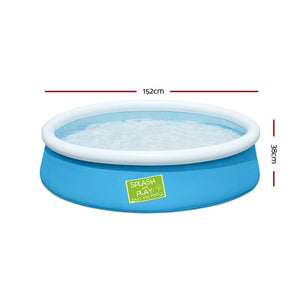 Kids Pool | 152x38cm | Round Inflatable Above Ground Swimming Pools | 477L