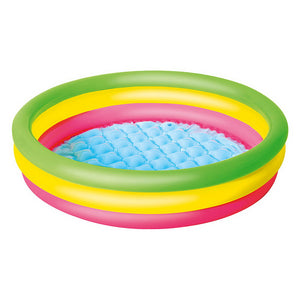 Bestway | Kids Inflatable Pool | Above Ground Round | Splash Pool | 102x102x25cm