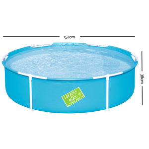 Kids Pool | 152x38cm | Round Steel Frame | Swimming Pools | Above Ground | 580L