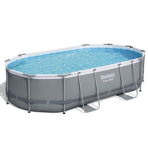 Steel Frame Pool 488x305x107cm | Pump, Filter, Ladder & Cover Included