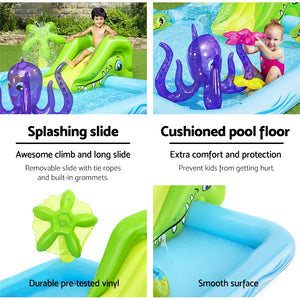 Kids Pool | 239x206x86cm | Inflatable Above Ground Swimming Play Pools | 308L