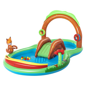 Kids Pool | 295x199x130cm | Inflatable Above Ground Swimming Play Pools | 111L