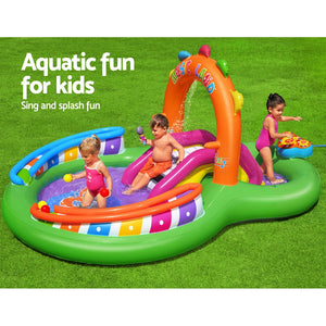 Kids Pool | 295x190x137cm | Inflatable Above Ground Swimming Play Pools | 349L