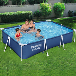 Swimming Pool | 300x201x66cm | Steel Frame | Above Ground Pools | 3300L