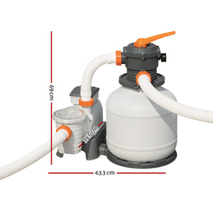 Pool Pump Sand Filter | 2200GPH | 8327L/H | Flowclear™ Filters