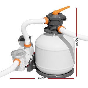 Pool Pump Sand Filter | 3000GPH | 11355L/H Pools | Flowclear™ Filters