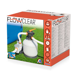 Pool Pump Sand Filter | 3000GPH | 11355L/H Pools | Flowclear™ Filters