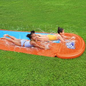 Water Slide | Kids Slip | 488cm | Dual Slides | Inflatable | Splash Pad