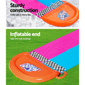 Water Slide | Slip Kids | 488cm | Dual Slides | Splash Pad