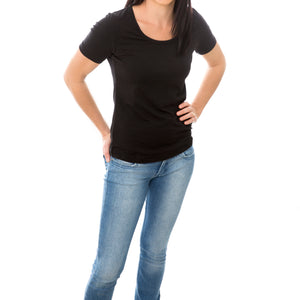 Women's Premium Bamboo Short Sleeve T-shirts | Firm Fit | Sizes 8-20