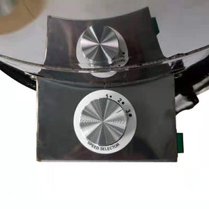 Bloom Works Tilt Trimmer | 457mm (18") Electric 3-Speed Bud Trimmer with Tilting Drum & Collection Bag