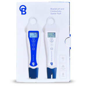 Bluelab pH & Conductivity Starter Pack | pH Pen + EC/CF/PPM Pen + Probe Care Kit