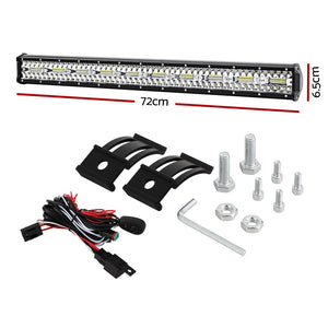Giantz LED Driving Light | 28 Inch | Flood Spot Light Bar | Driving Lamp | Offroad Truck